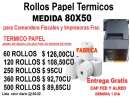 haz click para ver mas detalles de  PAPEL TERMICO EN ROLLO 80X50 FABRICACION 
